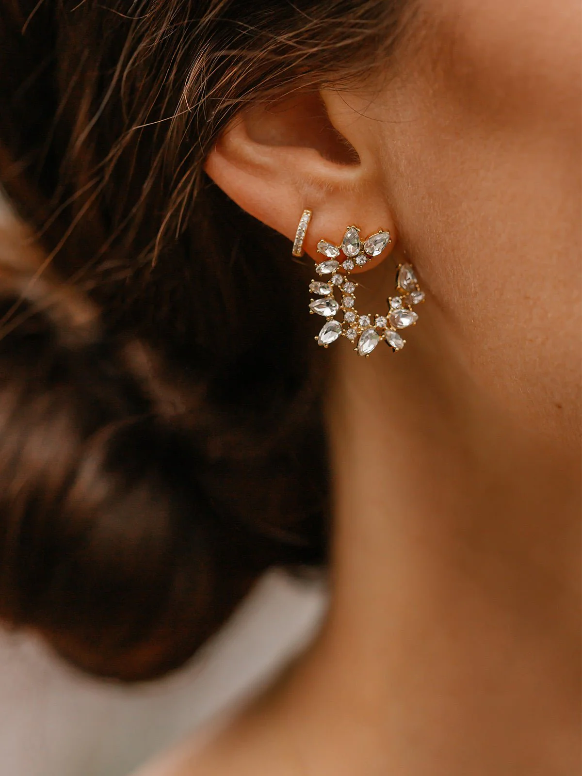 Lupe Crescent Studs - Image 5