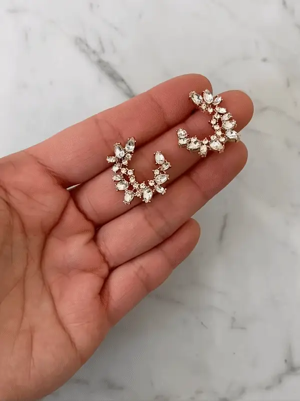 Lupe Crescent Studs - Image 6